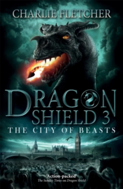 Image of Charlie Fletcher Dragon Shield: The City of Beasts Book Multi unisex