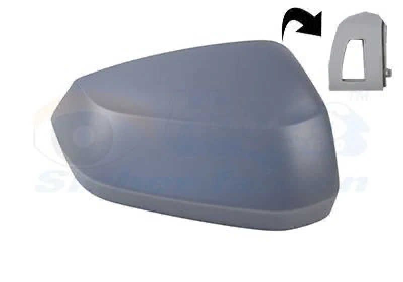 Image of VAN WEZEL Wing mirror cover VAN WEZEL 0374846