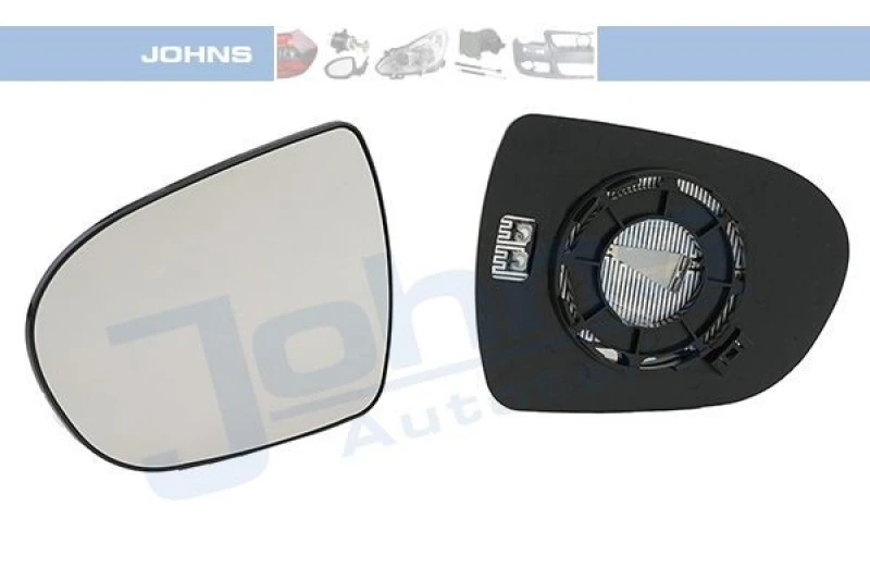 Image of Wing mirror glass JOHNS 39 41 37-81