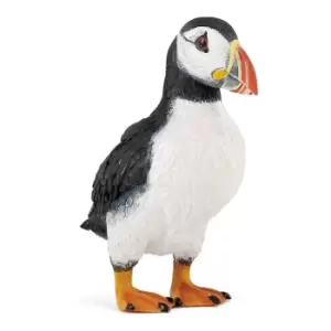 Papo Marine Life Puffin Toy Figure, 3 Years or Above, Black/White...