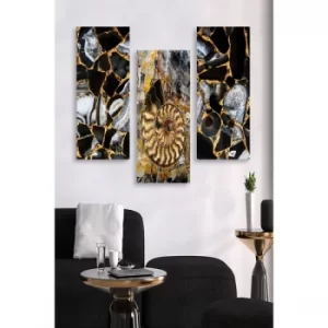 Image of MDF0015 Multicolor Decorative MDF Painting (3 Pieces)