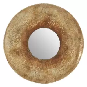 Image of Interiors by PH Faiza Medium Textured Wall Mirror