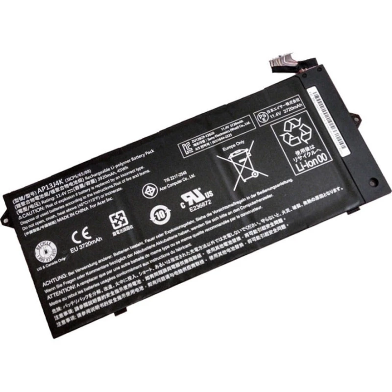 Image of Origin Storage Origin Storage AP13J4K-BTI industrial rechargeable battery Lithium Polymer (LiPo) 3920 mAh 11.4 V AP13J4K-BTI