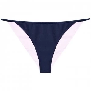 image of Jack Wills Midgrove Reversible String Bikini Pant - Navy