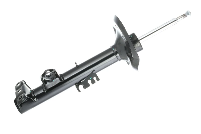 Image of RIDEX 854S0157 Shock absorber Front Axle Left, Gas Pressure, Twin-Tube, Suspension Strut, Top pin Shock Absorber (854)