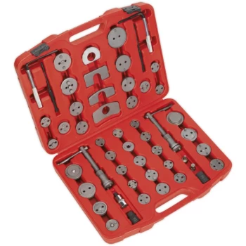 image of VS0287 Brake Piston Wind-Back Tool Kit 50pc - Sealey