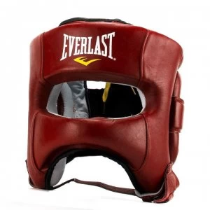 Image of Everlast Elite Head Gaurd Mens - Red