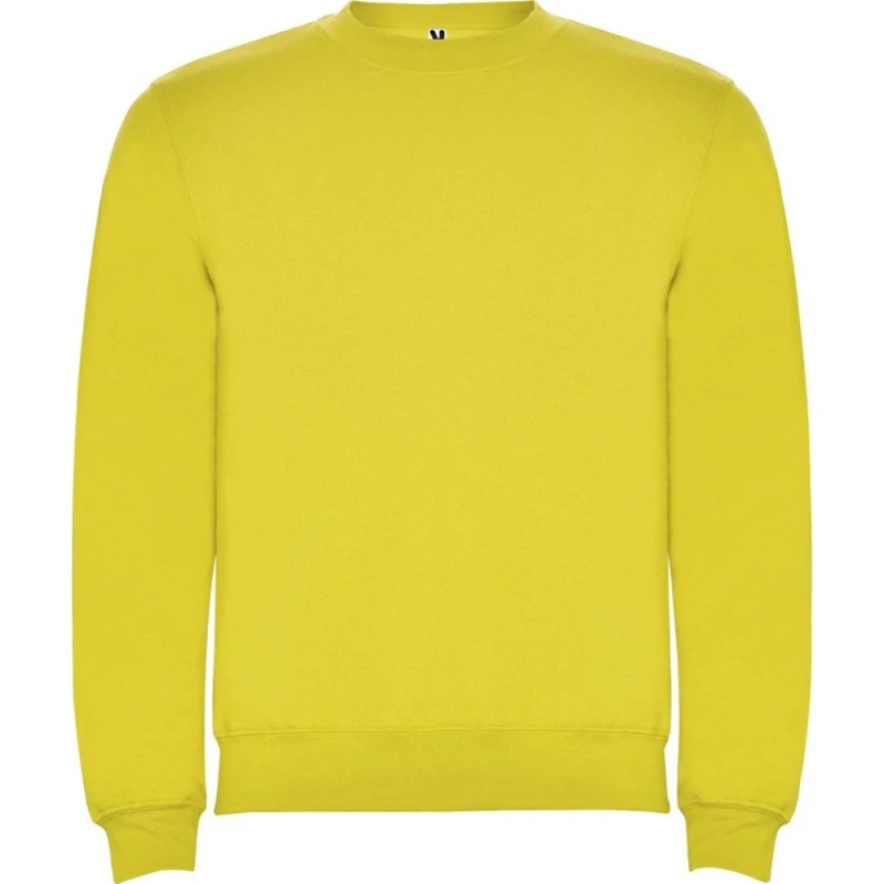 Image of ROLY ROLY Men Clasica Crew Neck Sweatshirt in Yellow Size: X-Small Yellow XS Male 5063527646880