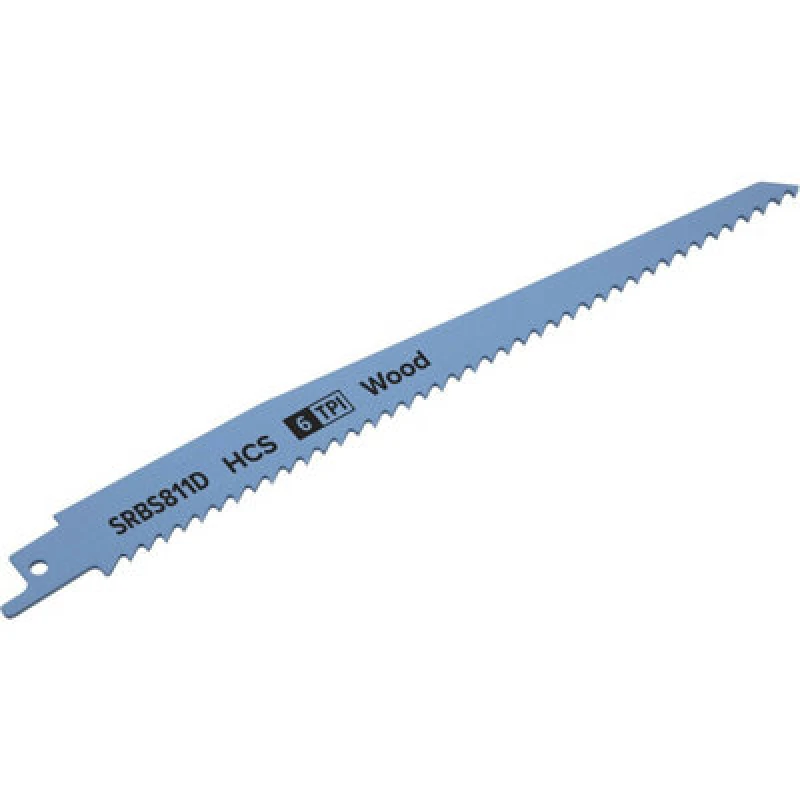 Image of Loops 5 PACK 200mm HCS Reciprocating Saw Blade - 6 TPI - Milled Side Set Teeth Multi