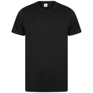 Image of Tombo Unisex Adult Performance Recycled T-Shirt (S) (Black)
