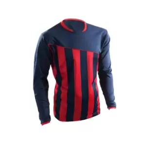 Image of Precision Unisex Adult Valencia Football Shirt (XXL) (Navy/Red)