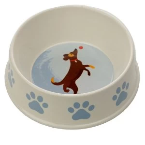 image of Bamboo Composite Catch Patch Dog Bowl