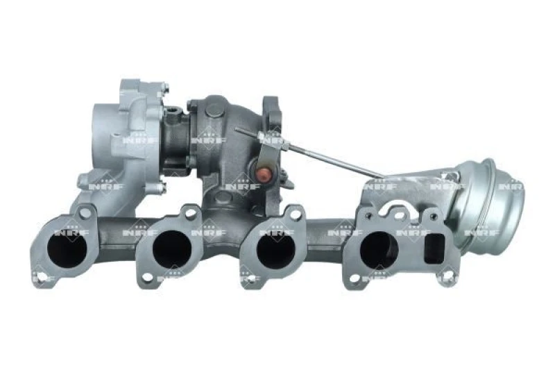 Image of NRF 90010355 Turbocharger with gaskets/seals, with exhaust manifold Charger,charging system (2234)