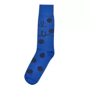 Image of Paul Smith Paul Smith Virgile Socks Mens - Blue