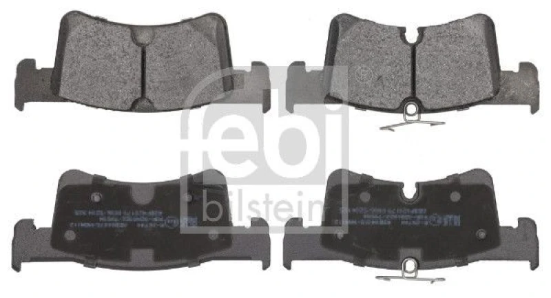 Image of Brake pad set FEBI BILSTEIN 196402