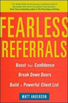 Image of Fearless Referrals by Matt Anderson Paperback