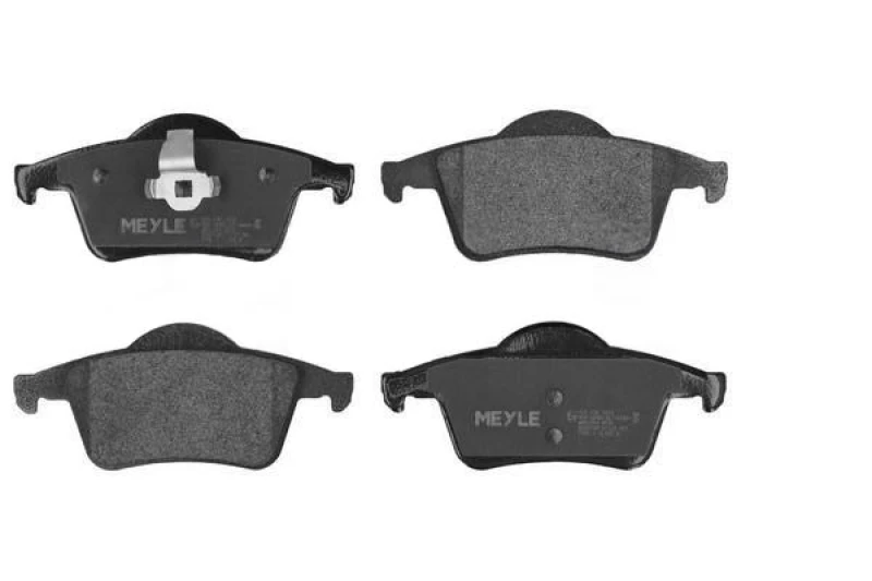 Image of MEYLE 025 230 7616 Brake pad set Rear Axle, excl. wear warning contact, Original Quality, with anti-squeak plate Brake Pad Set,disc brake (402)