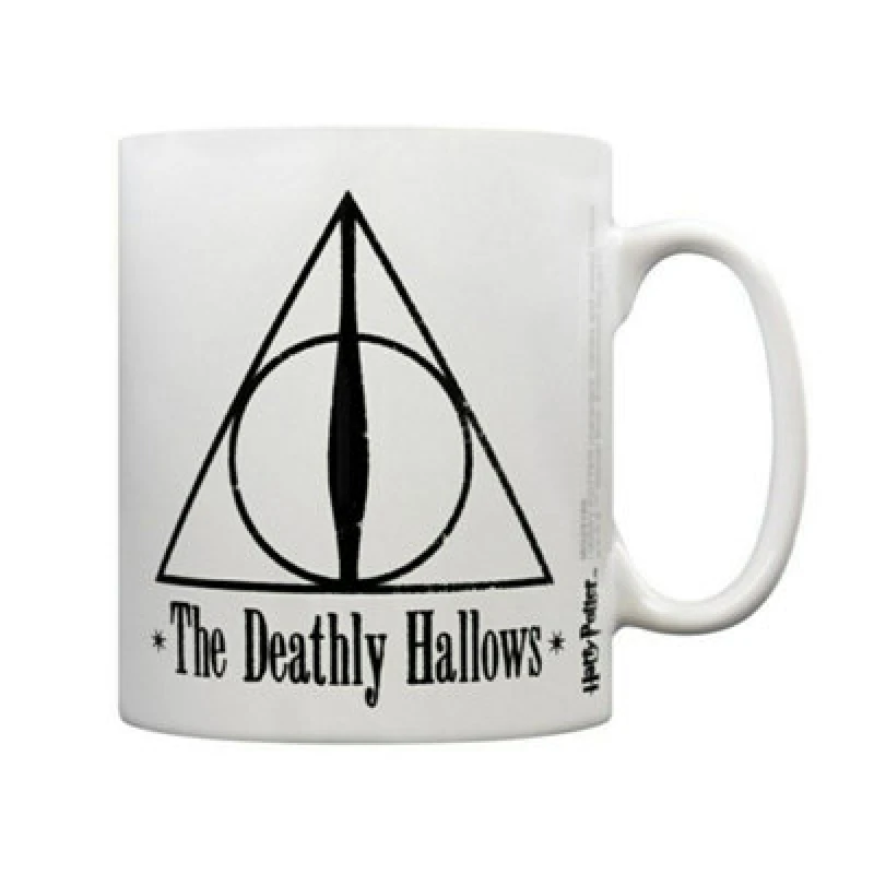 Image of Harry Potter Master Of Death Mug White unisex