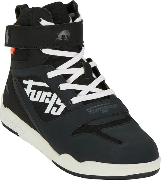 Image of Furygan Shoes Get Down Black White Size 38