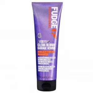 image of Everyday Clean Blonde Damage Rewind Purple Toning Shampoo 250ml