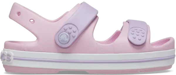 Image of Crocs Kids Toddler Crocband Cruiser Sandals Ballerina / Lavender C4