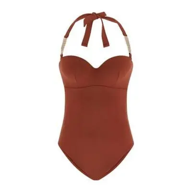 Image of Womens 1 Piece swimsuit Guess Gaia Noir Female XL
