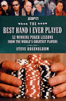 Image of The Best Hand I Ever Played by Steve Rosenbloom Paperback
