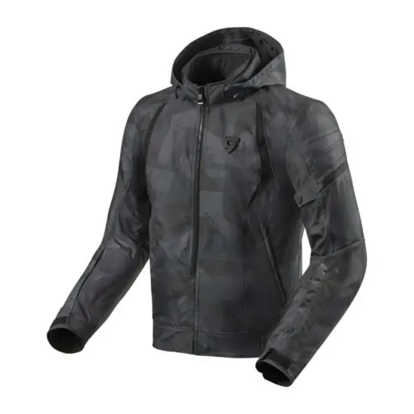 Image of REV'IT! Flare 2 Jacket Camo Black Gray Size 2XL