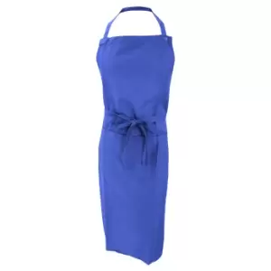 Image of Jassz Bistro Unisex Bib Apron With Pocket / Barwear (Pack of 2) (One Size) (Royal)