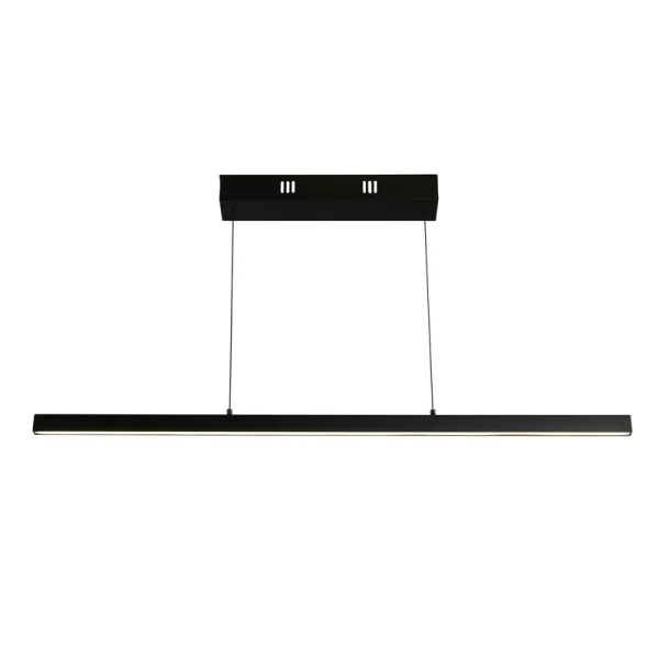Image of Searchlight Layla Gesture LED Glass Bar Ceiling Pendant Light - Black