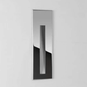 Image of LED 1 Light Indoor Recessed Marker Wall Light Polished Chrome