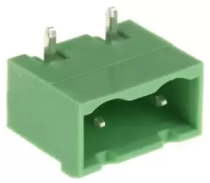 Image of Phoenix Contact Gmstba 2,5/ 2-G-7,62 Terminal Block, Header, 2Pos, R/a, Th