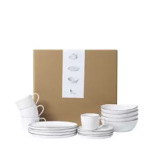 image of Broste Copenhagen Salt Breakfast Set Tableware