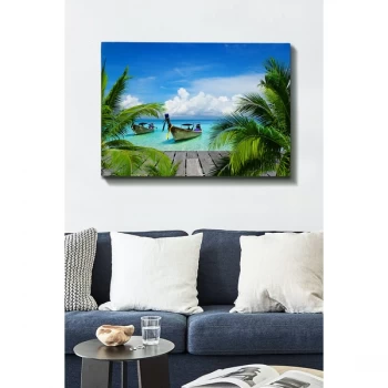 Image of Kanvas Tablo (70 x 100) - 31 Multicolor Decorative Canvas Painting