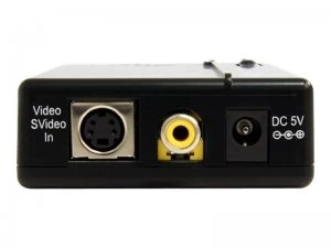 image of Startech Composite And S-video To Vga Video Scan Converte