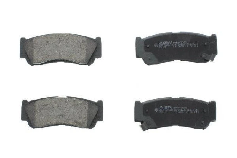 Image of AISIN BPHY-2006 Brake pad set Premium ADVICS by AISIN with acoustic wear warning Brake Pad Set,disc brake (402)