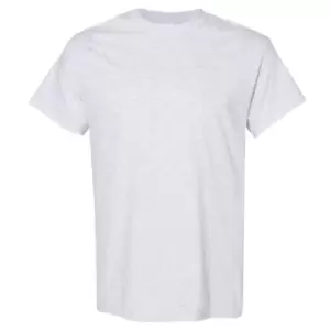 Image of Gildan Mens Heavy Cotton Short Sleeve T-Shirt (M) (Ash Grey)