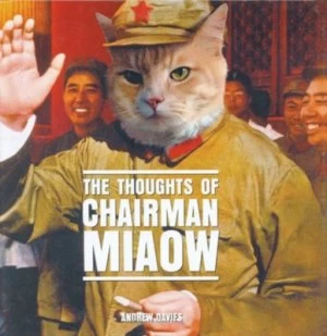 Image of The Thoughts of Chairman Miaow by Andrew T Davies Hardback