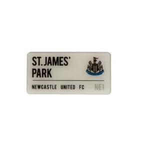 image of Newcastle United FC Street Sign Fridge Magnet