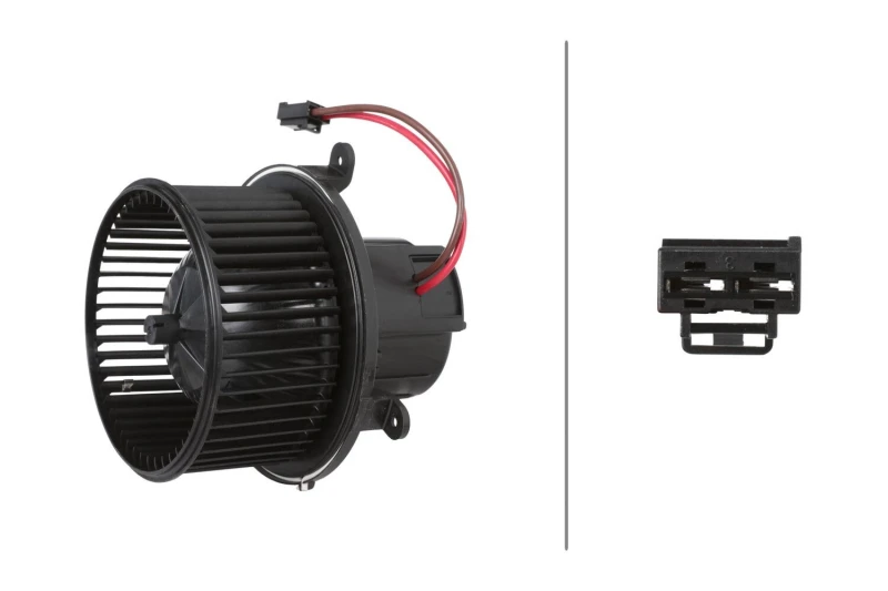 Image of HELLA Blower motor HELLA 8EW 366 402-361