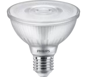 image of Philips Master Value LED 9.5W-75W ES E27 PAR30 R95 2700K Dimmable Bulb - Warm White - 76860700