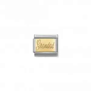 Image of Nomination Composable Classic 18K Gold Grad Link 030121/28