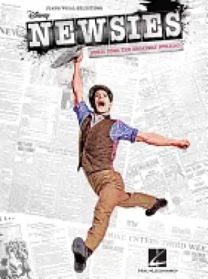 Image of newsies music from the broadway musical