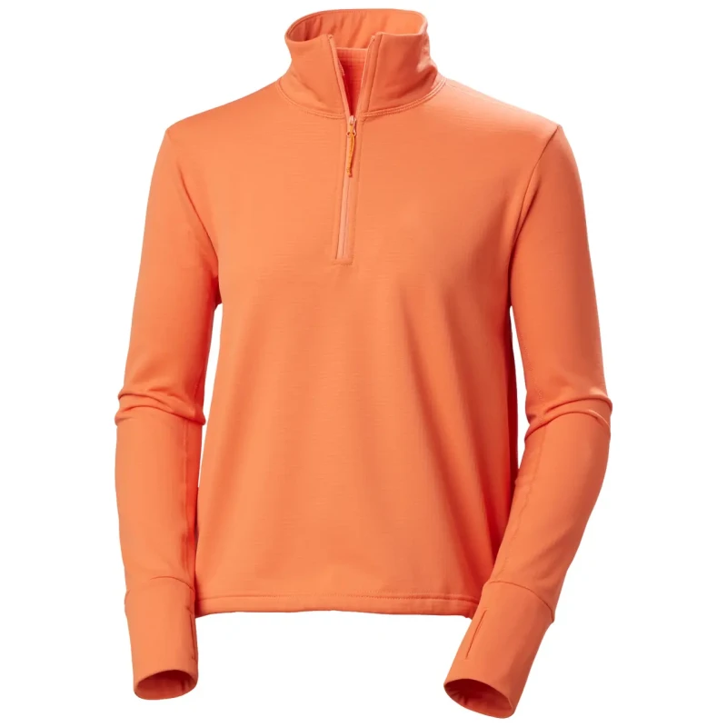 Image of Helly Hansen Sweatshirt woman Helly Hansen Versalite Cinched Fleece Orange Female L