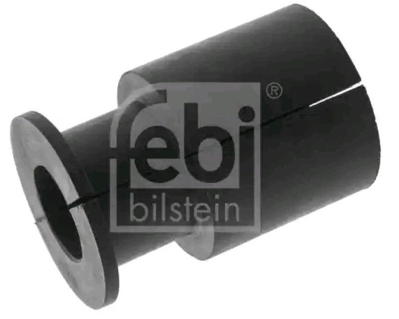 Image of FEBI BILSTEIN 47664 Stabilizer Bushes Front Axle, Rubber Rubber Anti-roll Bar Bush Kit (1334)