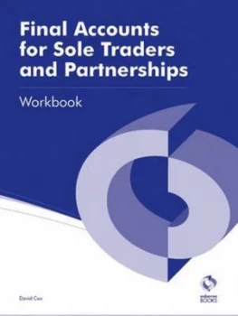 Image of Final Accounts for Sole Traders and Partnerships Workbook by David Cox Paperback