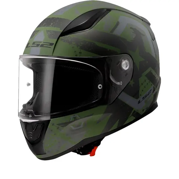 Image of LS2 FF353 Rapid II Thunderbirds M.Military-06 Full Face Helmet Size XL