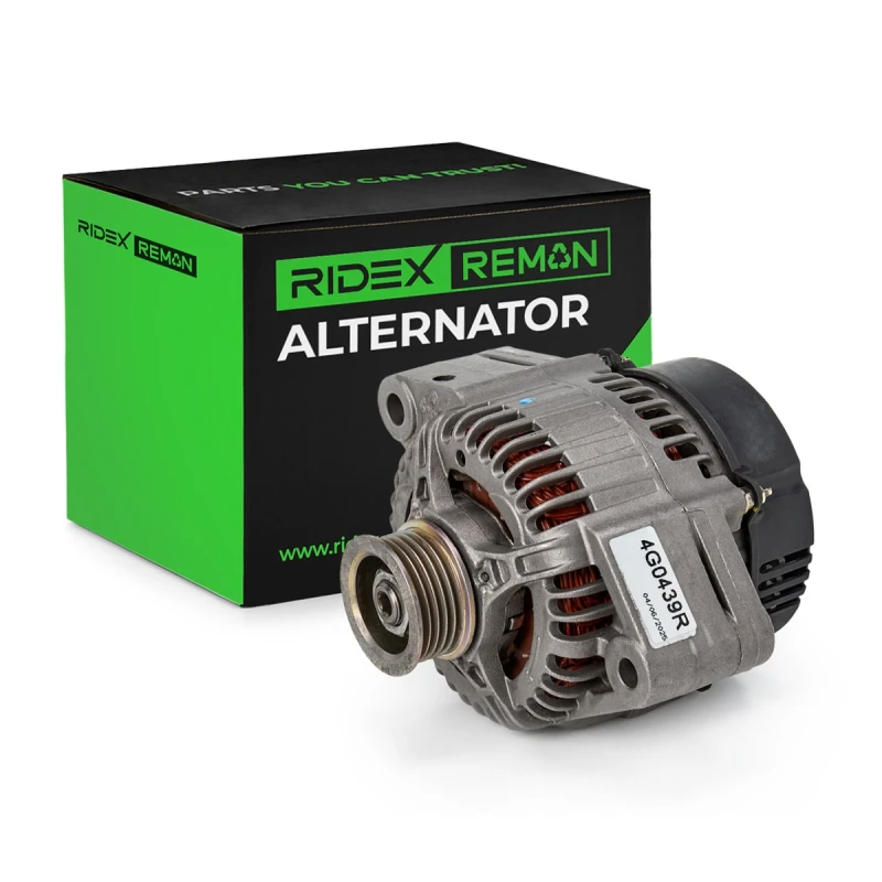 Image of RIDEX REMAN 4G0439R Generator Alternator Charging Current: 65A, Voltage: 12V Alternator (4)