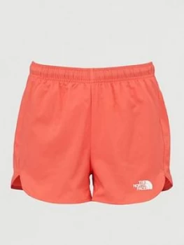 Image of The North Face Active Trail Run Short, Red, Size L, Women