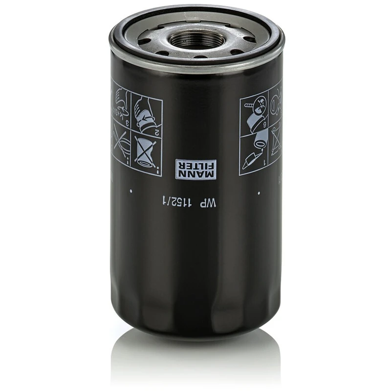 Image of MANN-FILTER WP 1152/1 Oil filter Spin-on Filter Oil Filter (7)